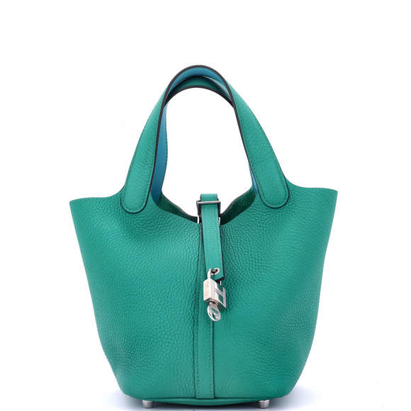 Hermes PM Eclat Picotin Lock Bag Clemence with Swift - Picture 1 of 8